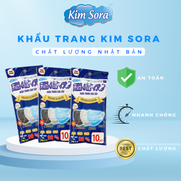 Khẩu trang y tế túi Premiung